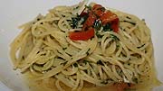 Spaghetti Poverina @ Spago Ristorante (©Foto:Martin Schmitz)